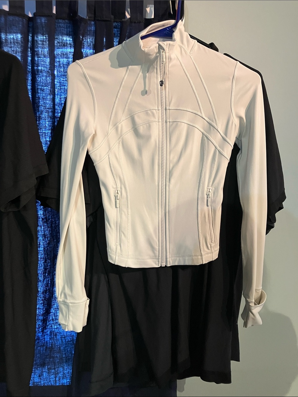 lululemon athletica White Full-Zip Athletic Jacket